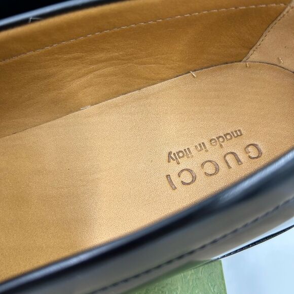 Men's Gucci GG Supreme, tassel loafers size 13 made in Italy - Picture 7 of 11